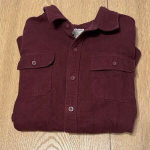 L.L. Bean Cotton Traditional Fit Button Down 3XL Regular